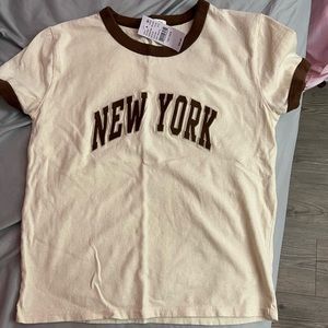 Brandy Melville Baseball Tee